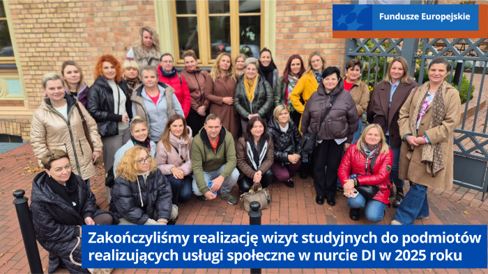 Uczestnicy jednej z wizyt studyjnych