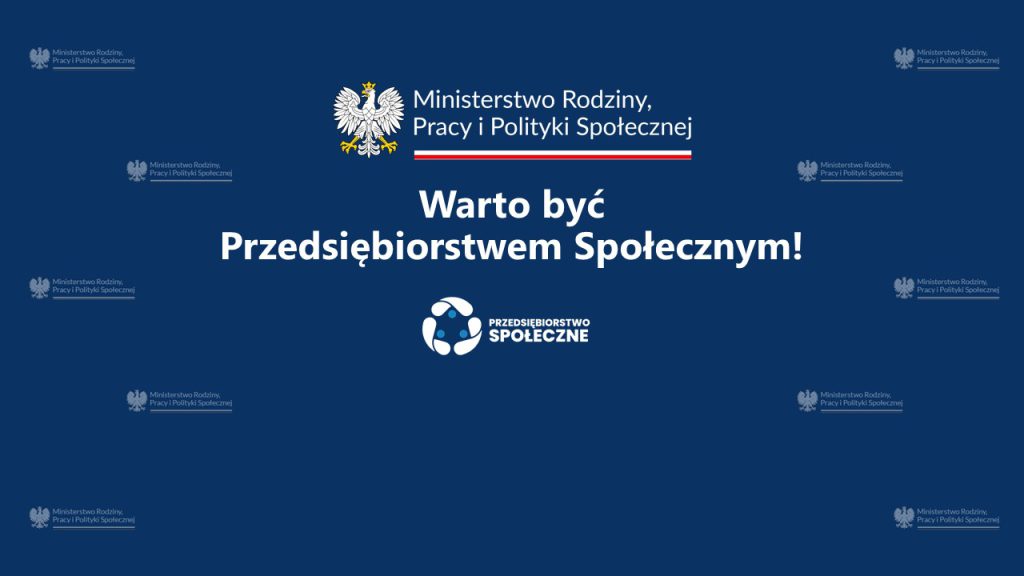 Baner projektu Warto być Przedsiębiorstwem Społecznym