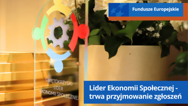 Statuetka Świętokrzyski Lider Ekonomii Społecznej