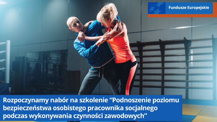 Kobieta i mężczyzna ćwiczą sporty walki