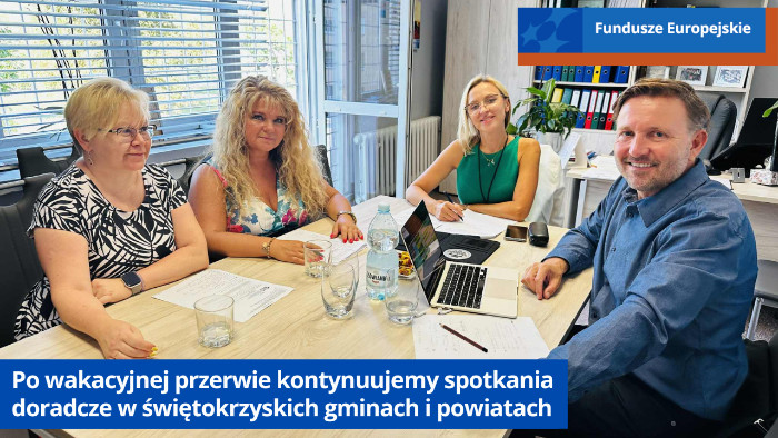 Spotkanie doradcy Regionalnego Ośrodka Polityki Społecznej w Kielcach z pracownikami Centrum Usług Społecznych w Starachowicach