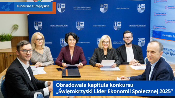 Kapituła konkursu Świętokrzyski Lider Ekonomii Społecznej 2025