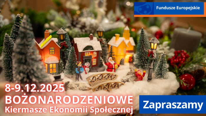 Dekoracja bożonarodzeniowa na kiermaszu