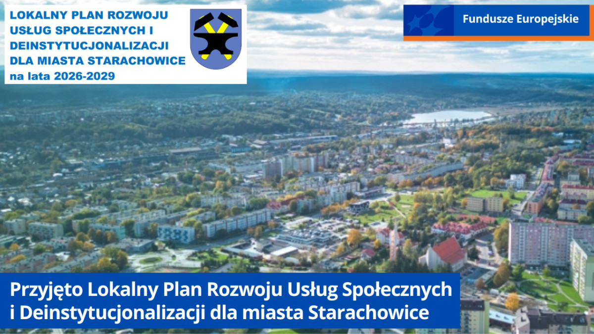 Starachowice z lotu ptaka