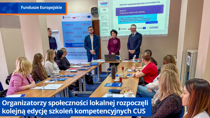 Dyrekcja ora kierownictwo ROPS Kielce oraz uczestnicy szkolenia