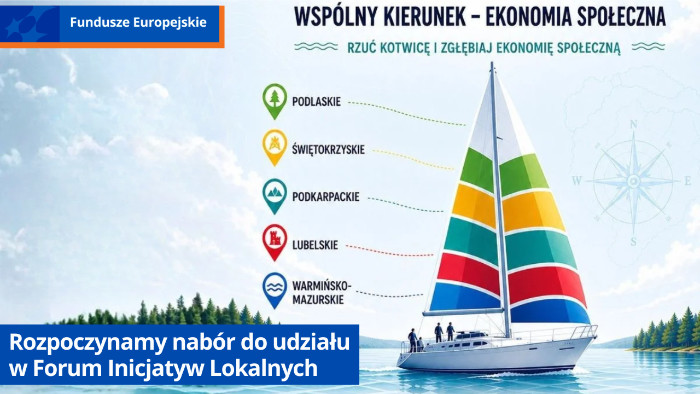 Plakat promujący Forum Inicjatyw Lokalnych 2026