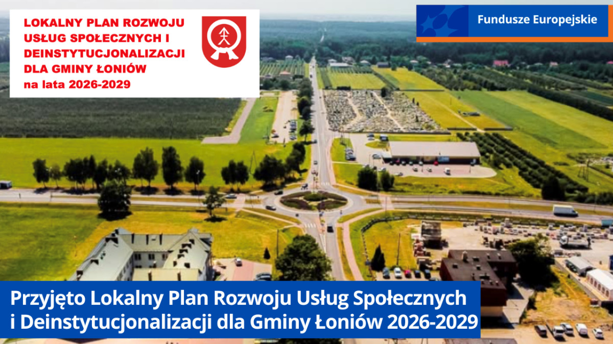 Gmina Łoniów z lotu ptaka