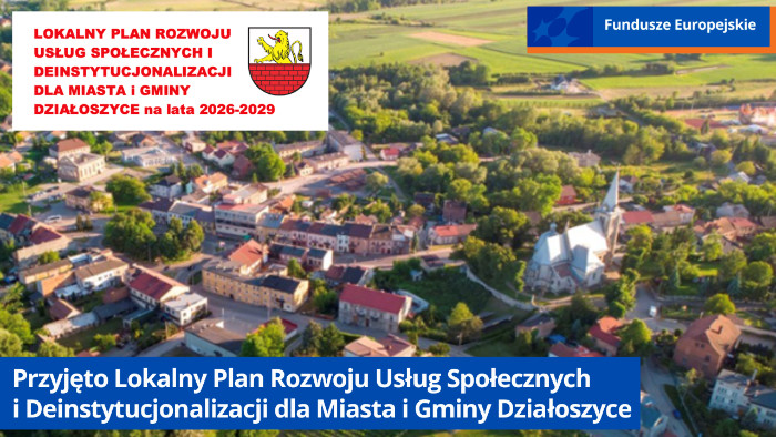 Działoszyce z lotu ptaka