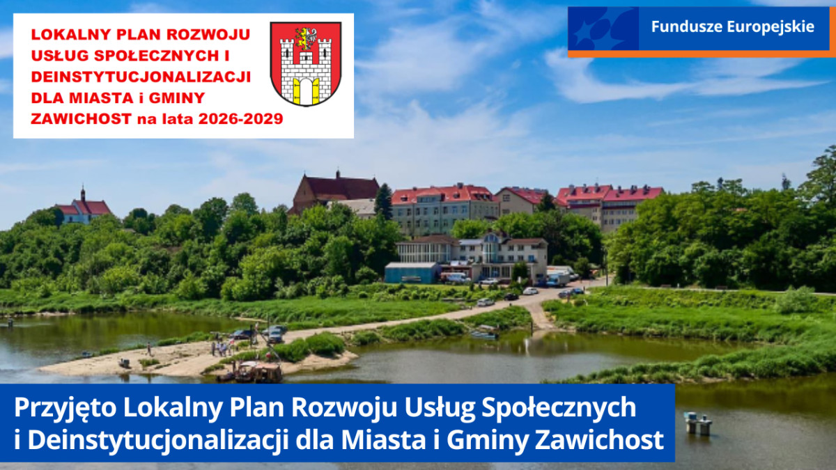 Widok na miasto Zawichost