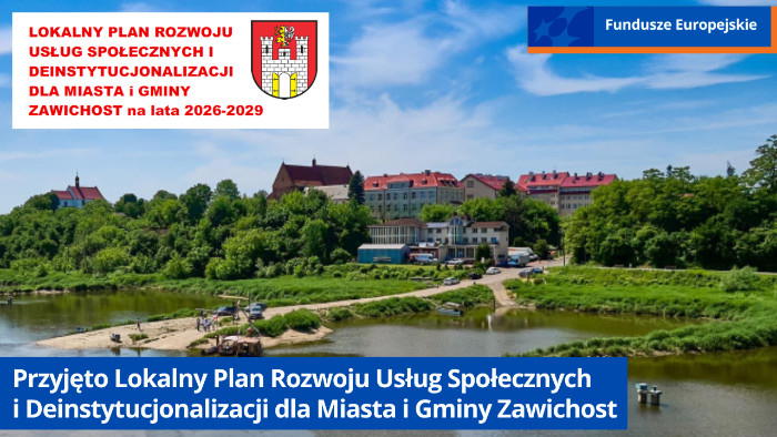 Widok na miasto Zawichost
